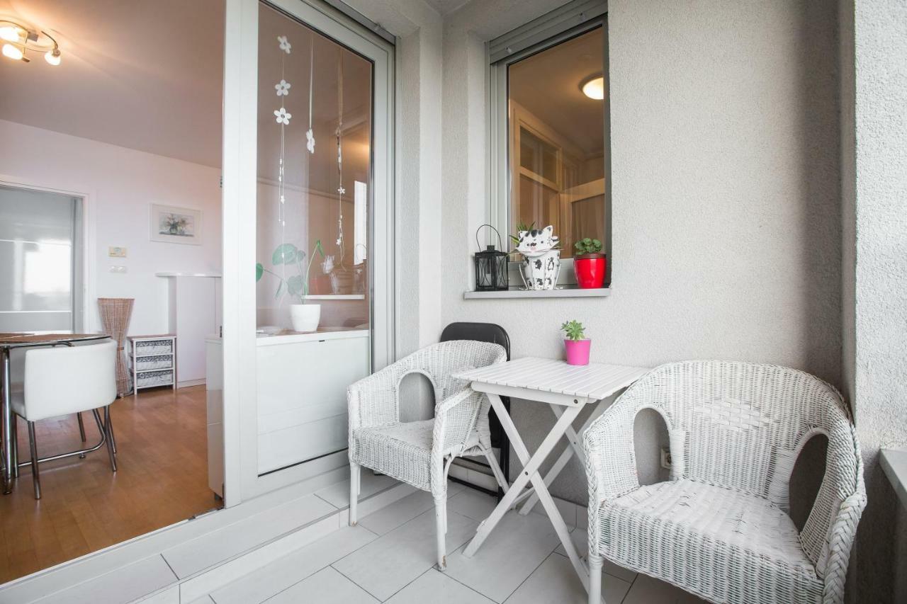 Cozy & Modern Studio With Balcony Zagreb Dış mekan fotoğraf